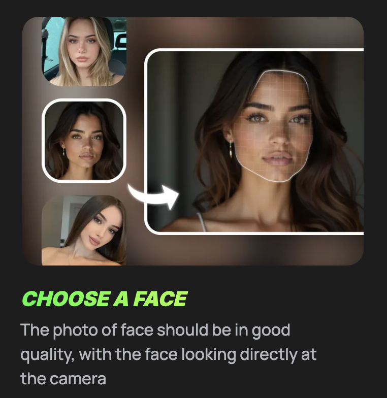 face swap choose a face